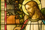 Stained Glass Depicting Jesus Christ